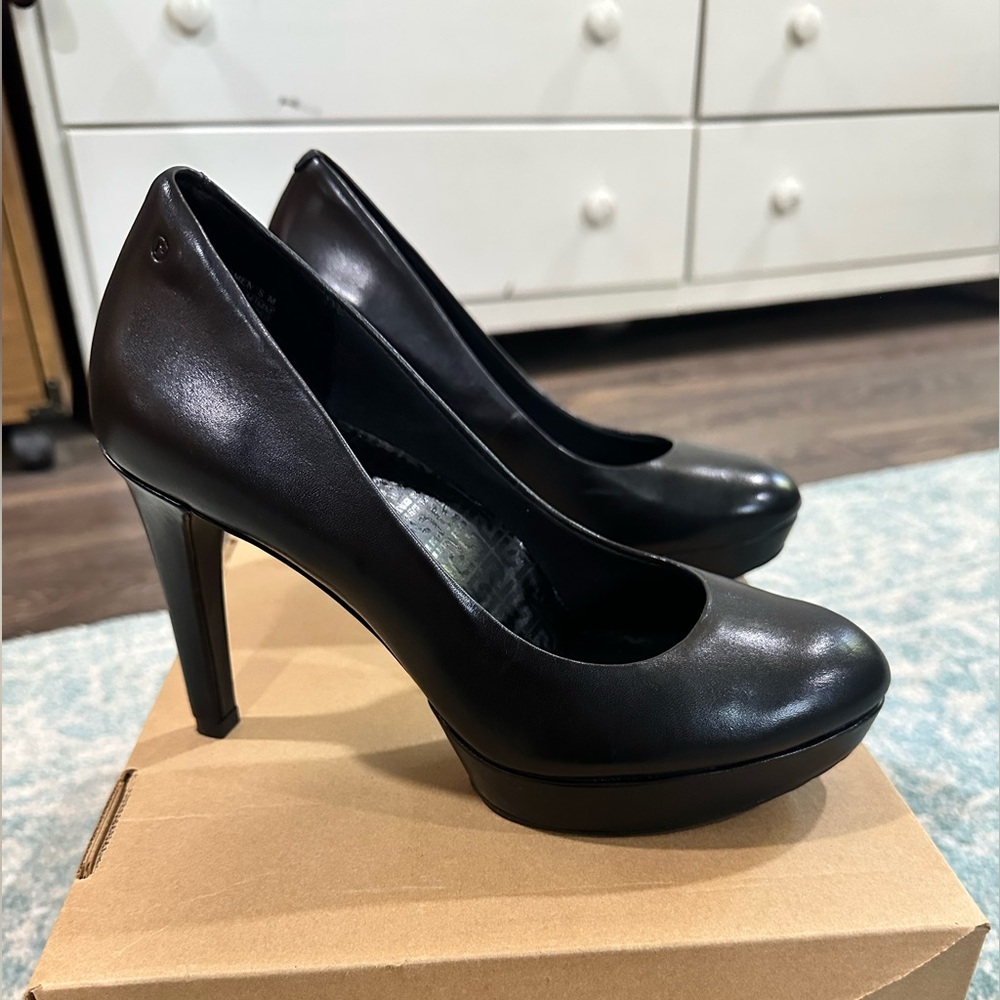 Adidas Rockport Platorm Black Pumps